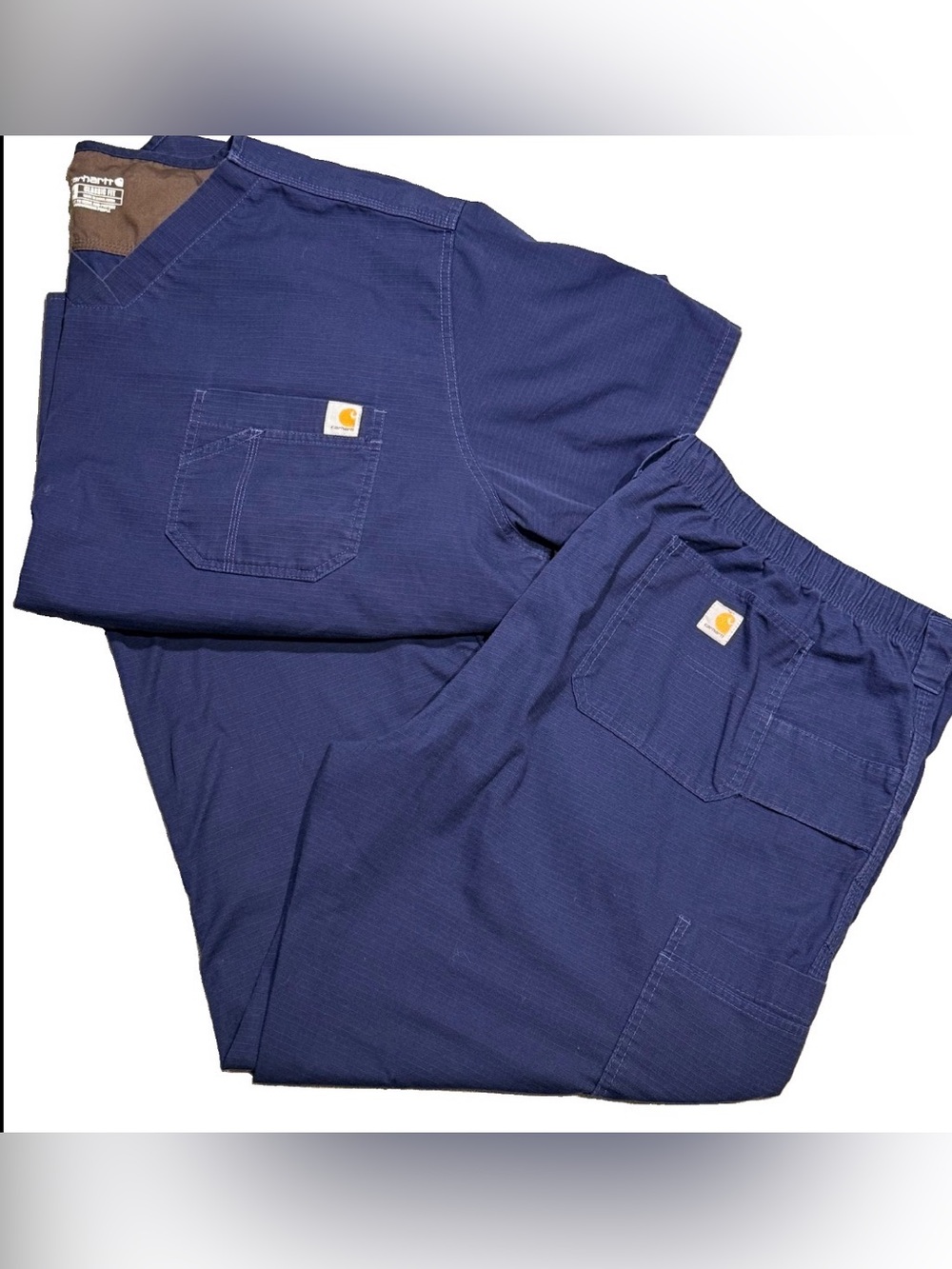 Carhartt Navy Blue Scrub Set